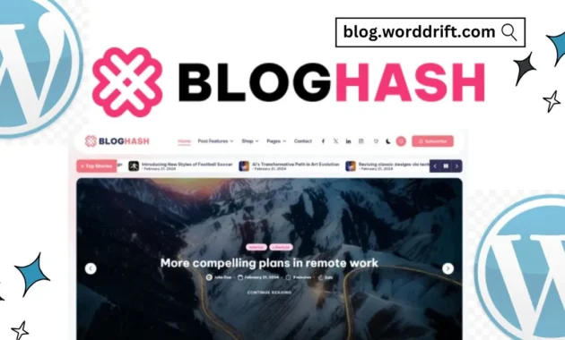 The BlogHash WordPress Theme is a powerful and SEO-friendly theme designed for bloggers, news websites, and content creators