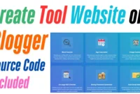 Create Tool Website on Blogger: Easy Google Adsense Approval