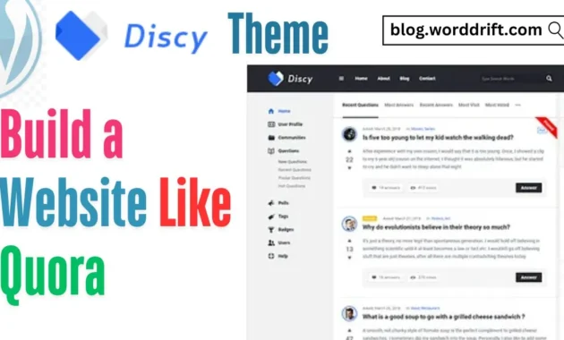 Want to create a Quora-style Q&A community? Discover how the Discy WordPress Theme Review can turn your vision into reality