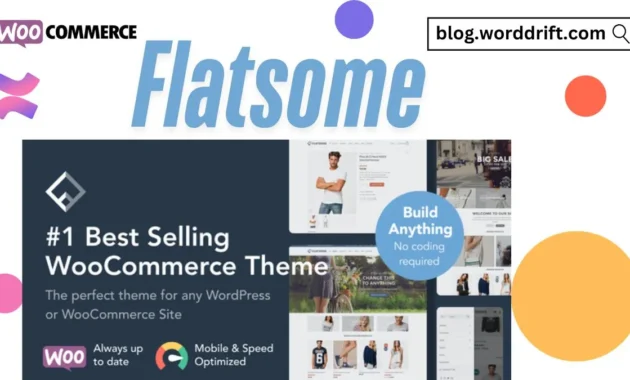 Flatsome is a versatile and high-performance eCommerce website WordPress theme designed for speed, SEO, and user-friendly customization