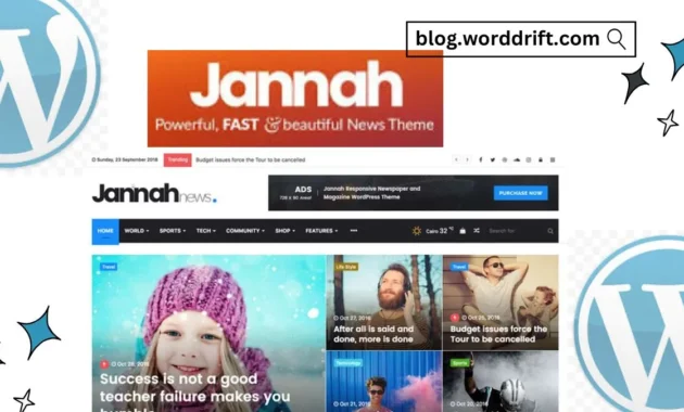 The Jannah Theme WordPress is a powerful, fast, and SEO-optimized WordPress theme designed for news, blogs, and magazine websites