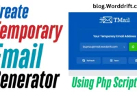 Create a Temporary Email Generator website using a PHP script. Build a secure, disposable email service with auto-expiring inboxes in minutes!