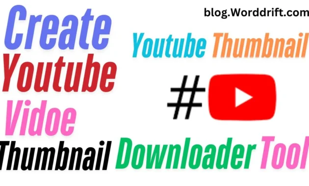 Create a YouTube Thumbnail Downloader Tool For Free