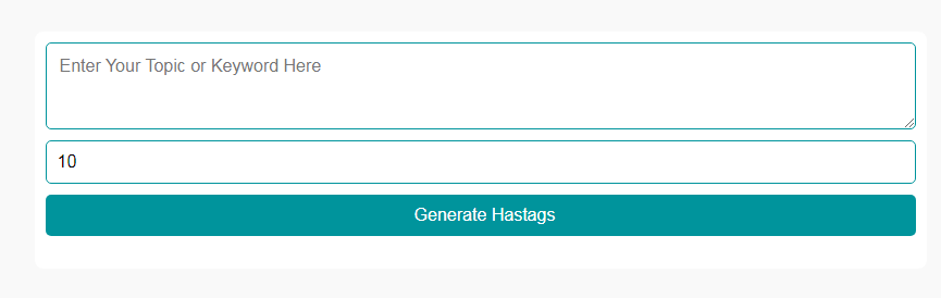 Build a Free YouTube Hashtag Generator Using Gemini API Key