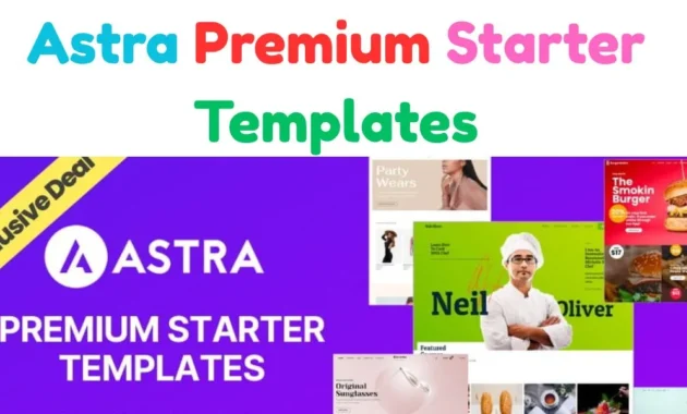 Astra Premium Starter Templates