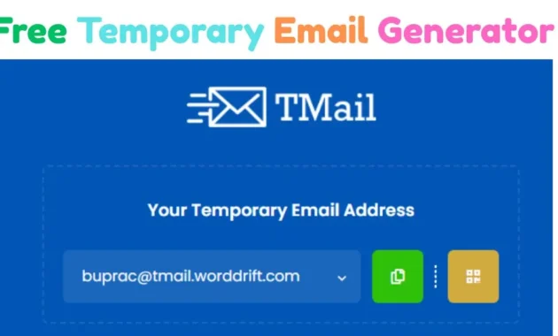 Free Temporary Email Generator – No Signup Needed